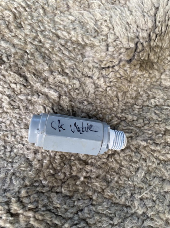 Check valve cartridge