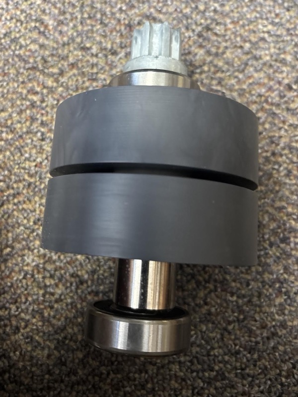 Pump rotor and bearing assembly